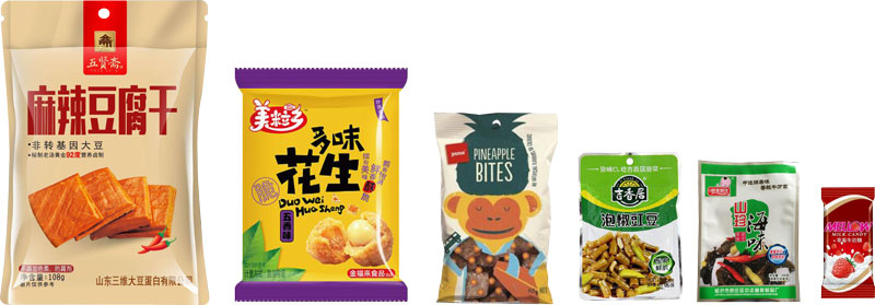 HY8-300R大規格給袋式包裝機樣品圖